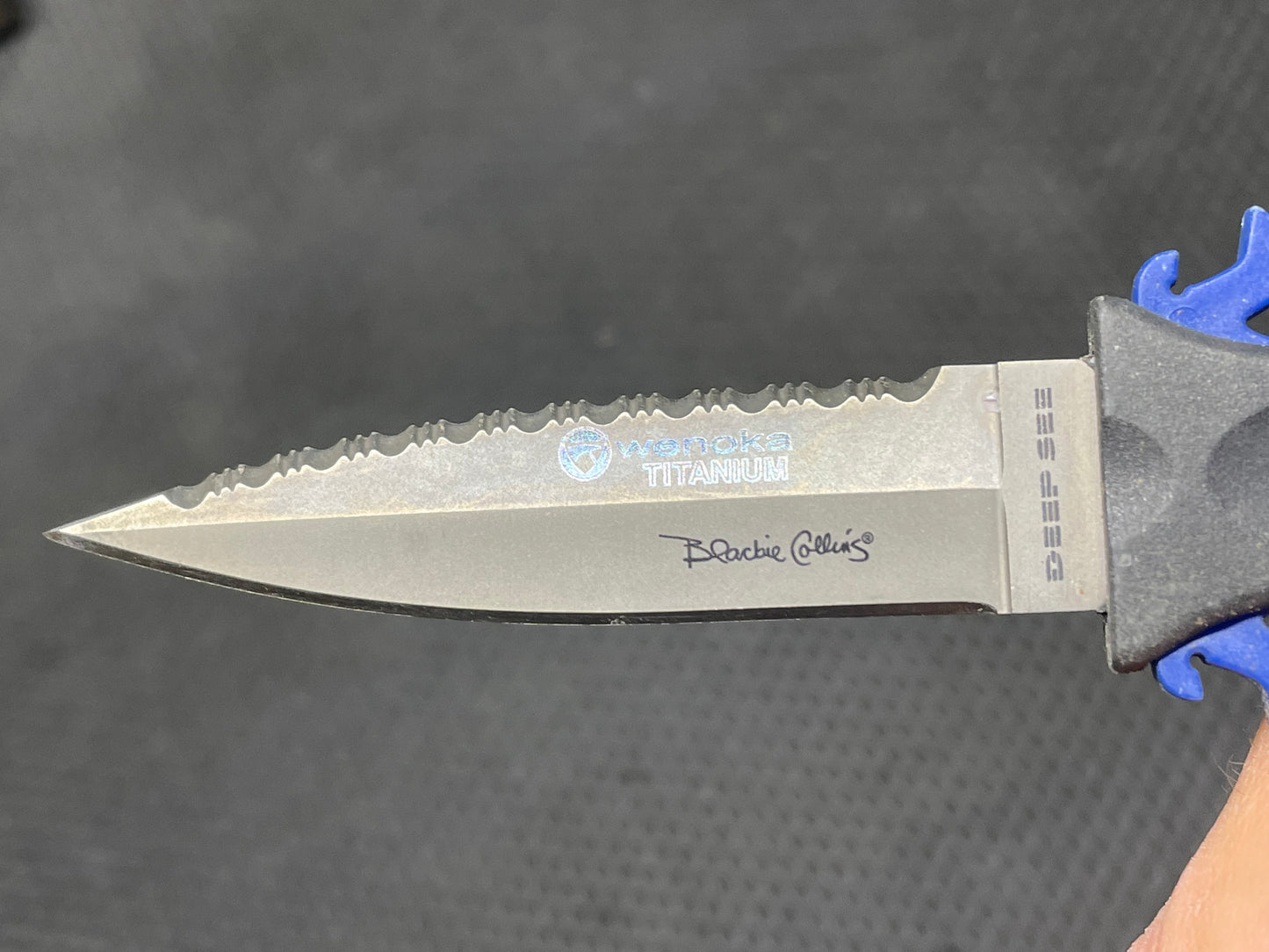 Deep See Wenoka Titanium Dive Knife