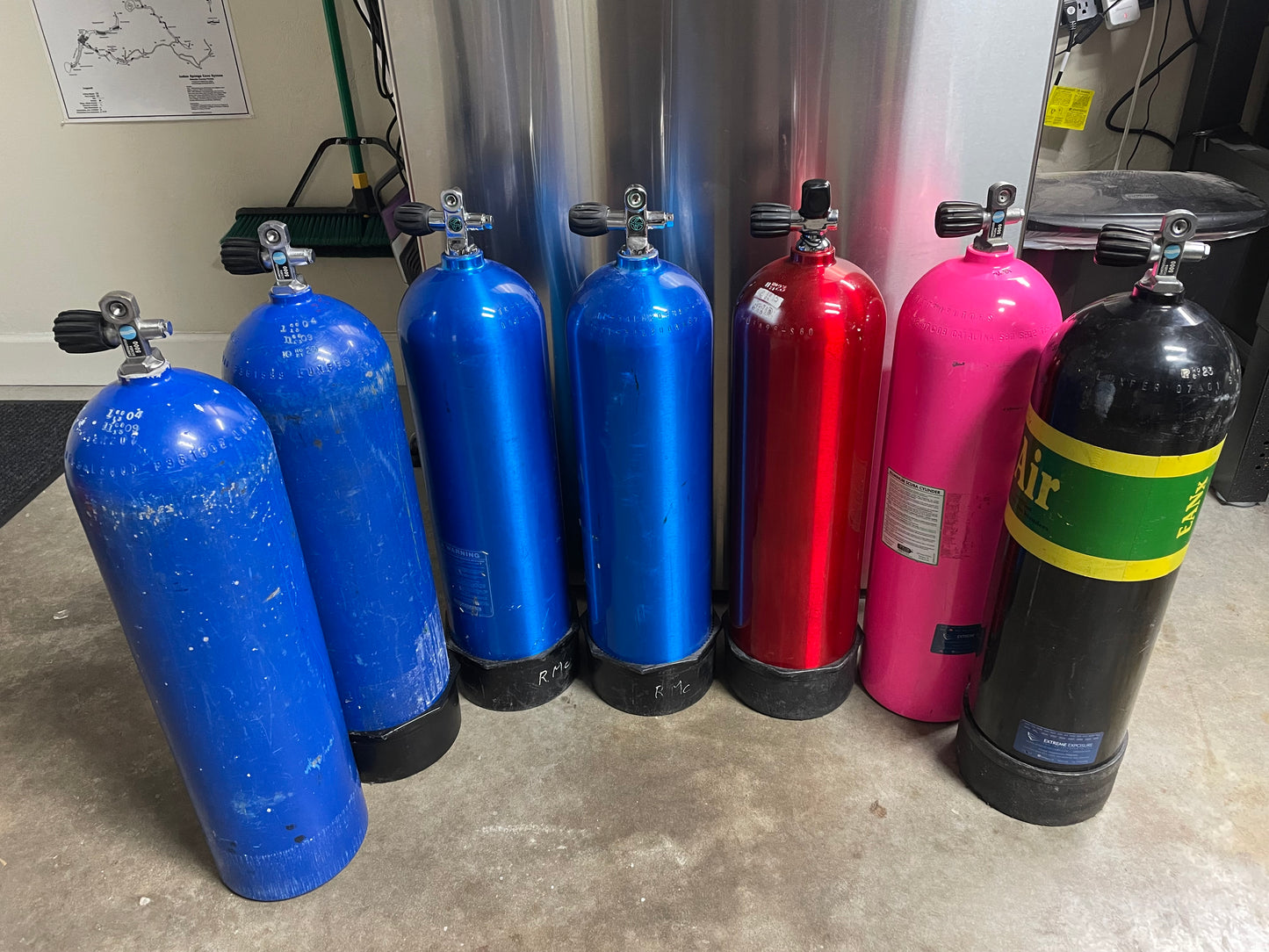 Aluminum 80 Cylinders