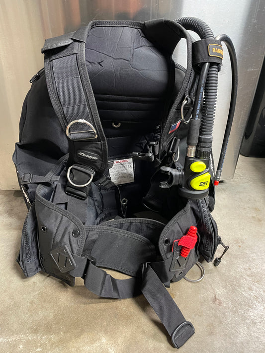 Zeagle Ranger BCD with Ripcord Weight System Large BLACK