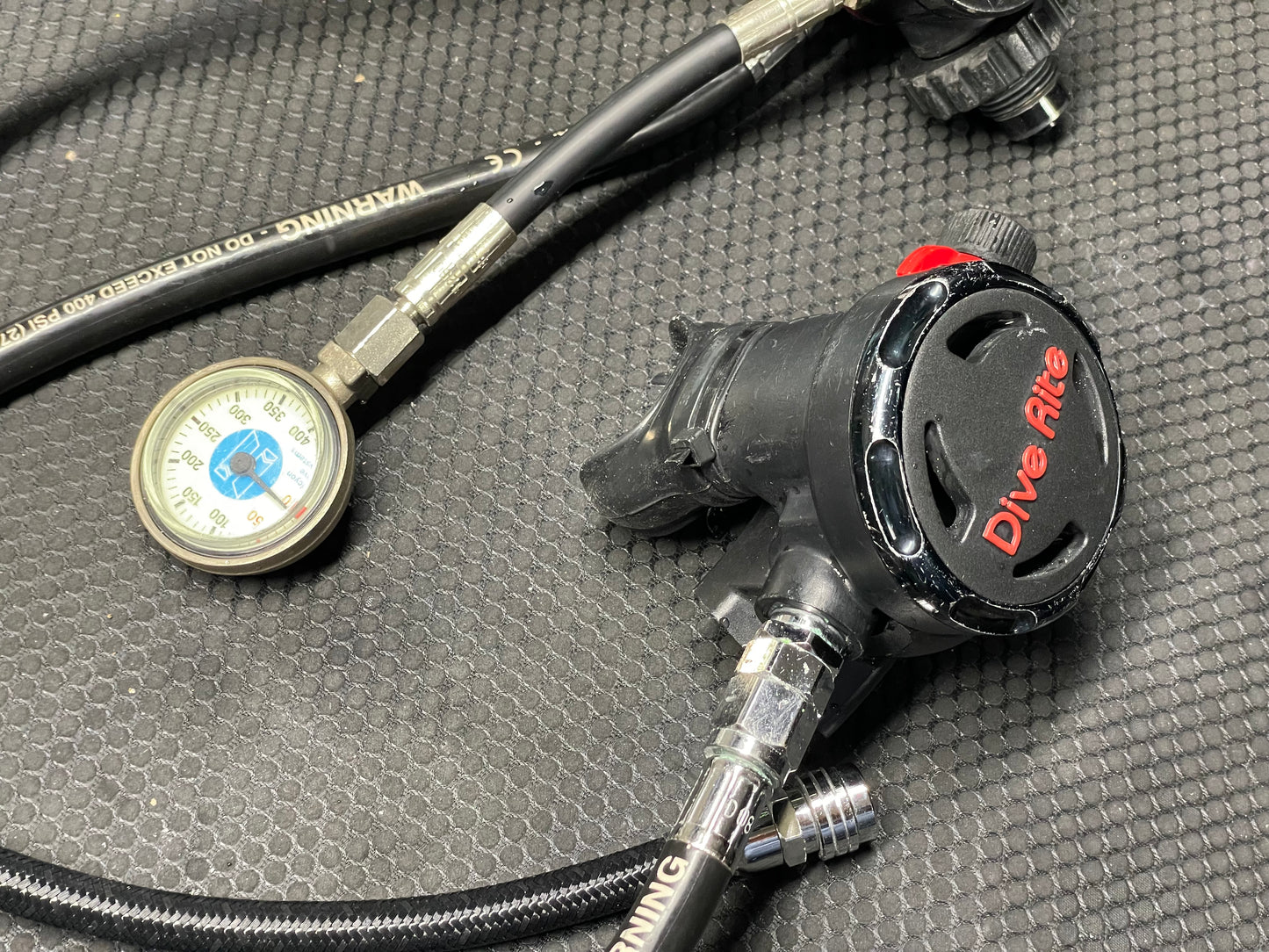 Dive Rite SP2500/RG2500 regulator setup