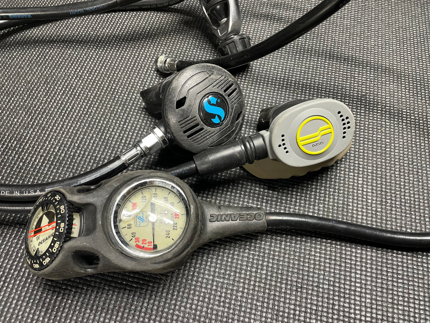 Scubapro MK2 regulator setup