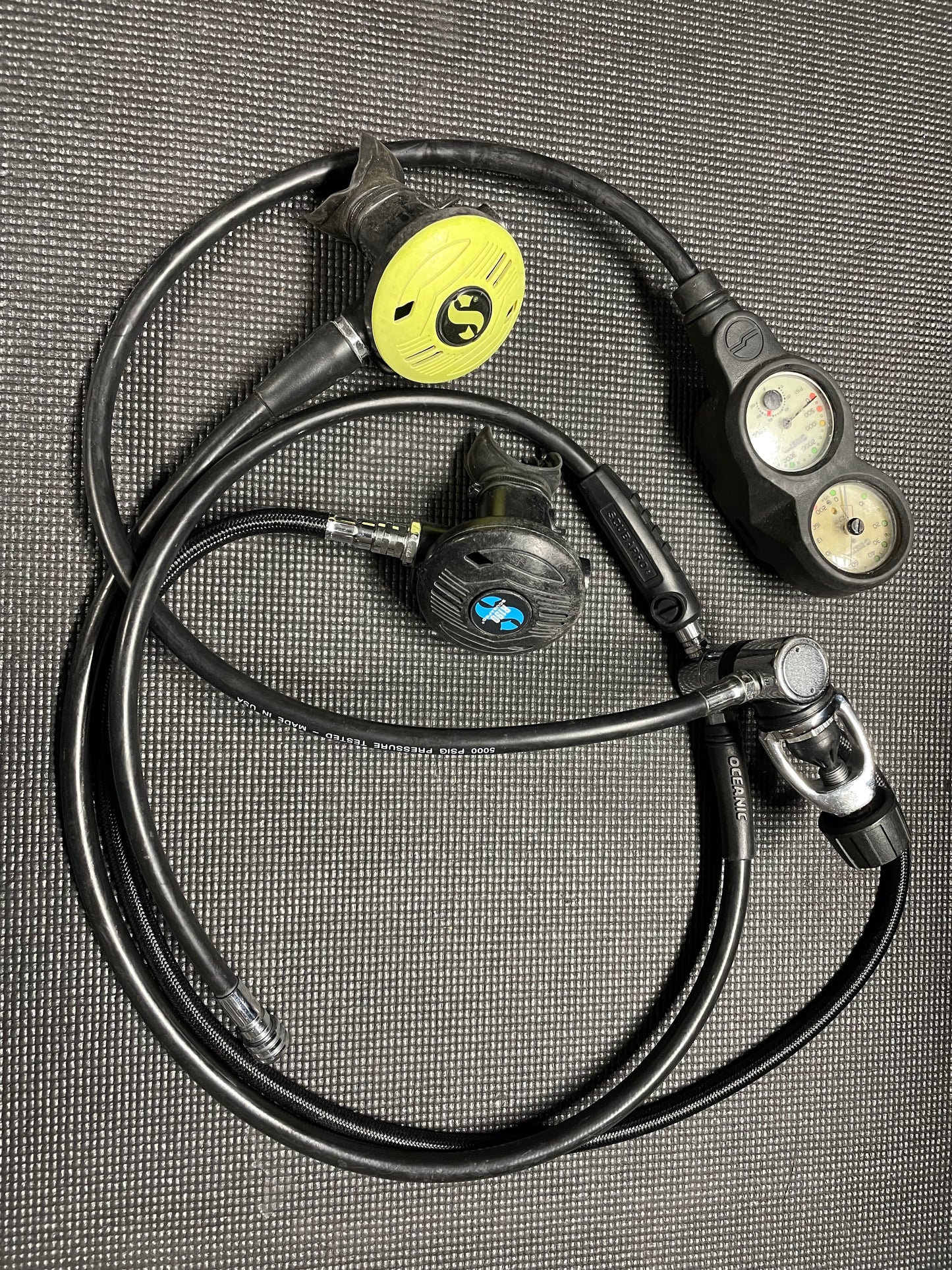 Scubapro MK10 R190 Regulator setup