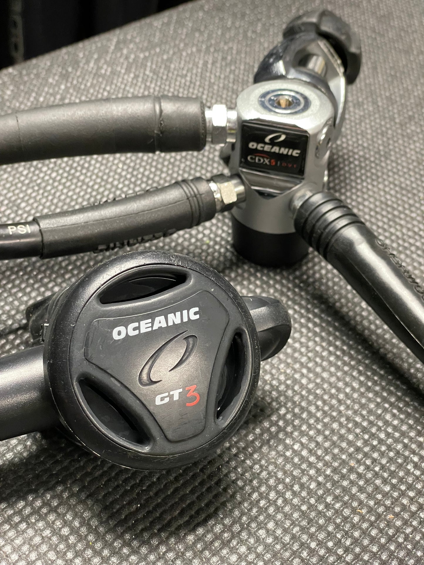 Oceanic GT3 Scuba Regulator setup